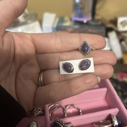 925 Sterling Charite Set 