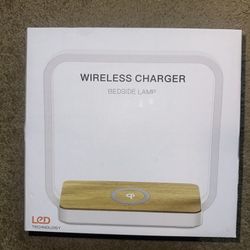 White Wireless Charging Station