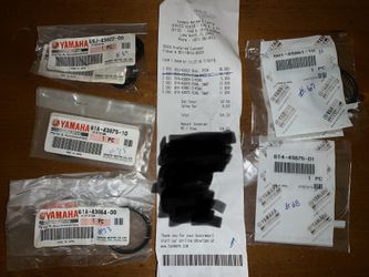 Yamaha F225 trim tilt seals and clips.. brand new see receipt