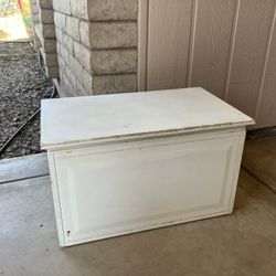 Small Wooden Storage Trunk / Chest 