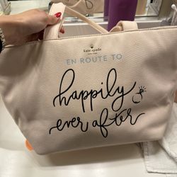 Kate Spade | En route to honeymoon Tore