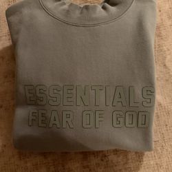 Fear of God Essentials Relaxed Crewneck 'Sycamore'