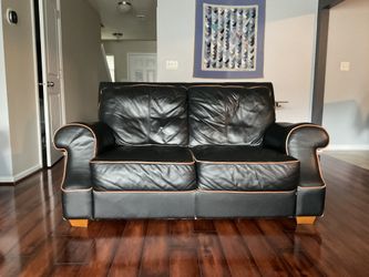 Leather living room set