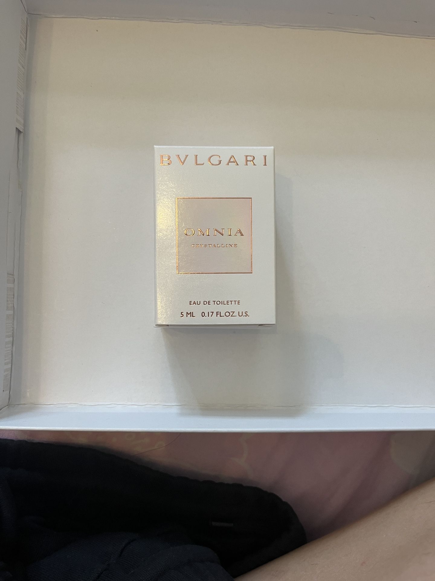 Bvlgari Omnia Crystalline Mini Perfume – 5ml – Travel Size / Collector’s