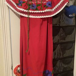 mexican theme dress
