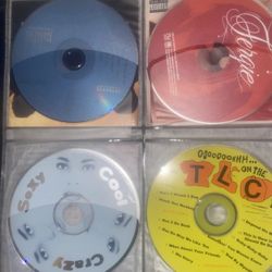 Lot Of 4 CDs: TLC And Fergie