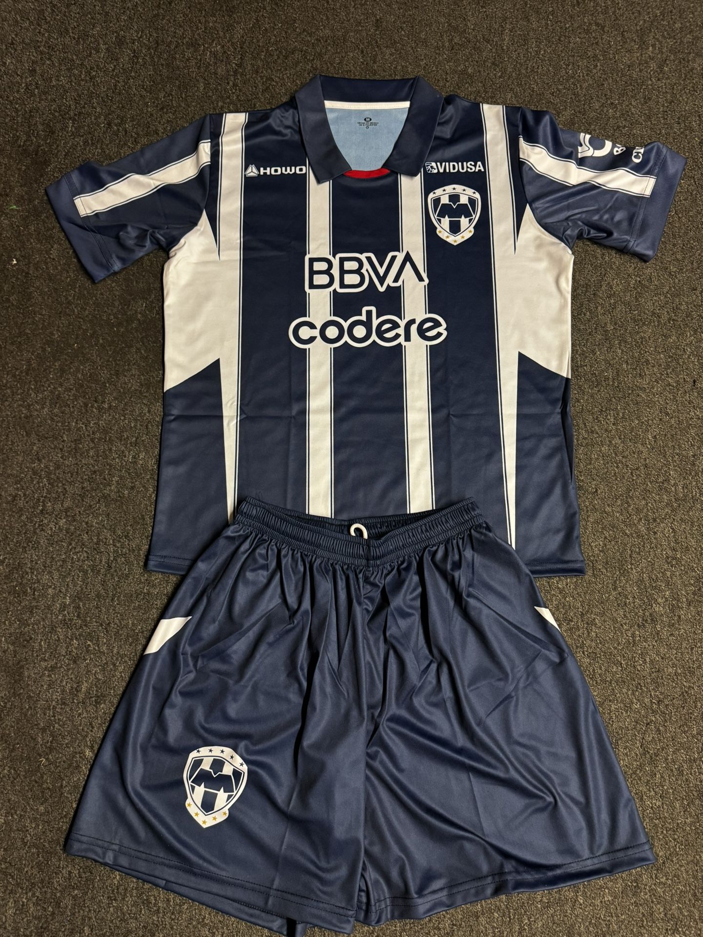 Monterrey Soccer Jersey & Shorts Set - Men’s Sizes