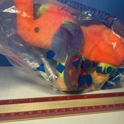 Avon Full O' Beans Plush January Millennium Rembrandt the Bear Multicolor 1999