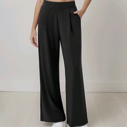 New With Tags Women’s High Waist Wide Leg Pants