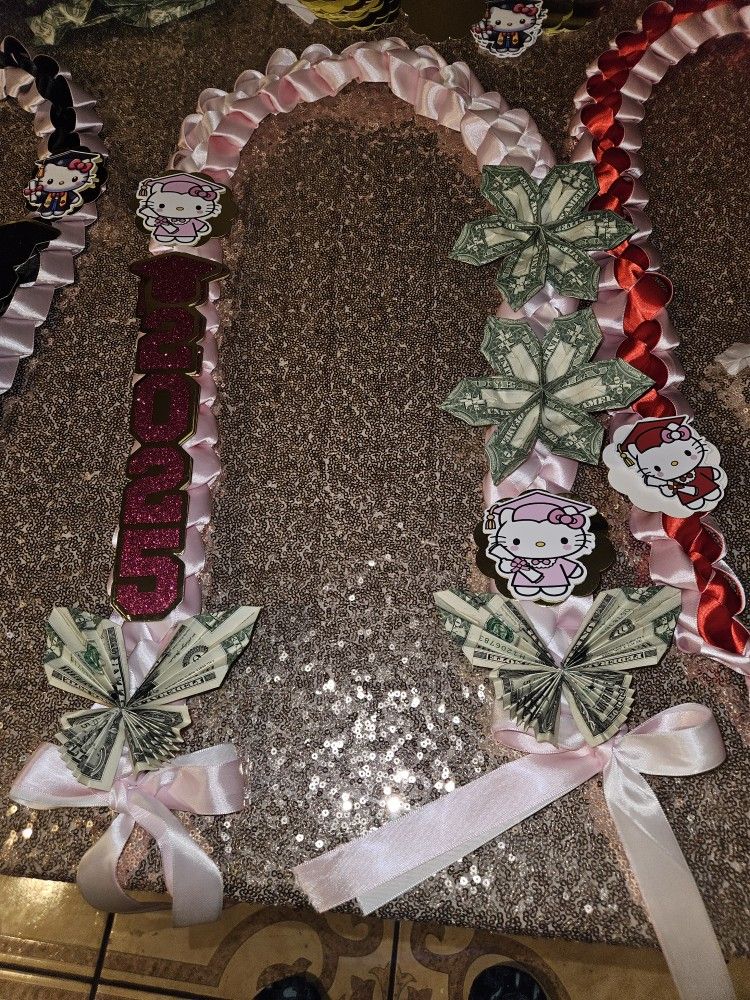 Leis Graduation Hello Kitty