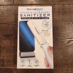 BRAND NEW UNOPENED PHONESPA Phone & Accessory Portable Wand Sanitizer, $3 per box, 5 box available