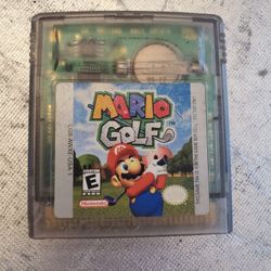 Mario Golf Nintendo Game Boy Color video games
