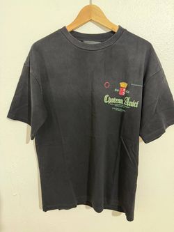 AMIRI CHANTEAU BLACK GRAPHIC T-SHIRT NEW COLLECTION