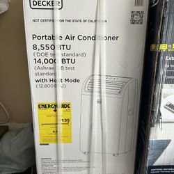 Brand New - Portable Air Conditioner - Black and Decker 4 in 1,  14,000  BTU