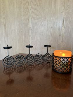 Set Of Candle Holders