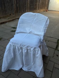 White Chair SlipCovers — 200 Available