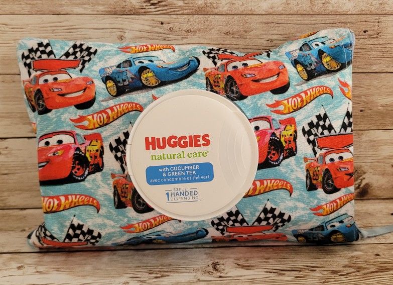 Cars Hot Wheels Huggies Wipes Cover