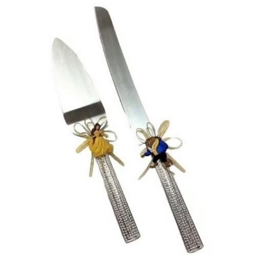 Disney Beauty and the Beast Disney Wedding Birthday Cake Knife Set