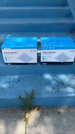Ventilation fan  Brand  TechDrive. Sale for  the two item.  The price is $80Box.
