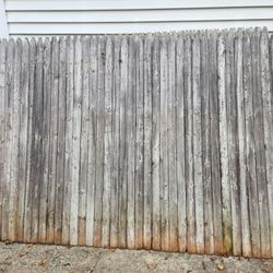 Wooden Fence Panels (4)
