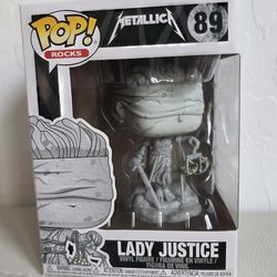 Funko Pop Rocks Metallica Lady Justice