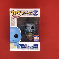 FUNKO POP Pokémon Squirtle Diamond Edition 2021 #504 IN HAND