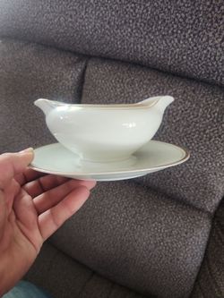 Translucent Porcelain Royalton China Co Singapore Gravy Boat