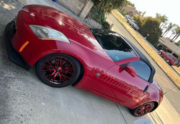 17in Yokohama YK740 Almost NEW tires and RTX Vortex Red Rims