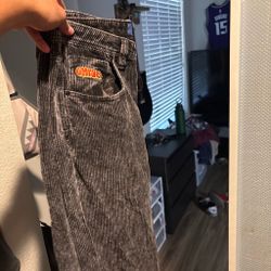 gray 36 inch corduroys