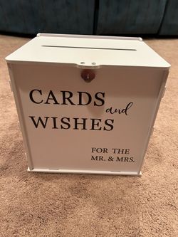 Card box for wedding