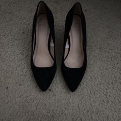 Black Pointed Toe Heels