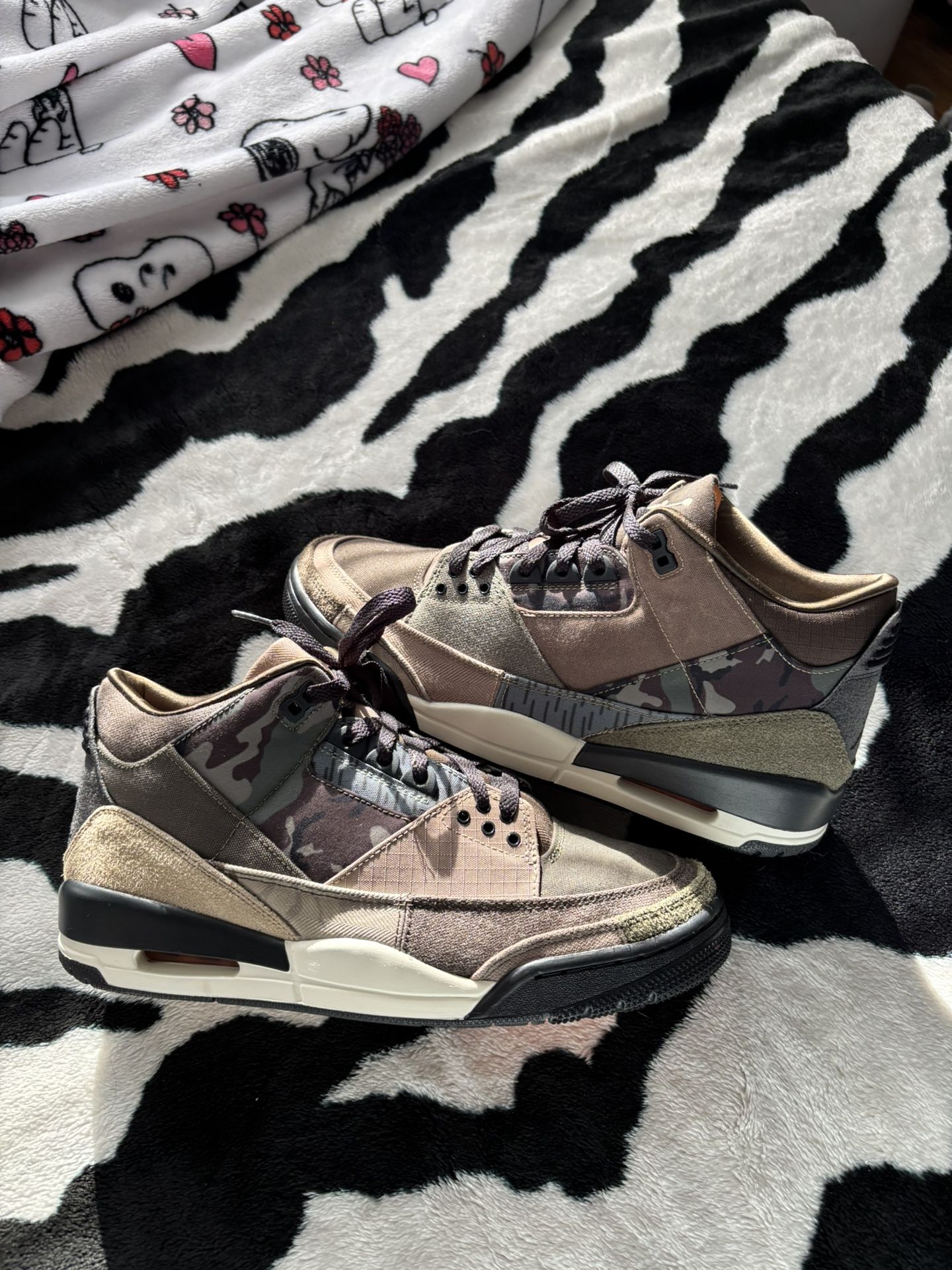Jordan 3 Patchwork Camo
