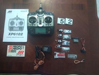 JR XP6102 / 6-CHANNEL COMPUTER RADIO SYSTEM