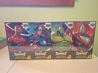 New/Sealed Marvel rivals 4 pack puzzles