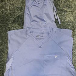 Fit Scrubs Men’s Small - Light Blue