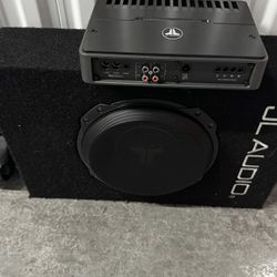 JL Audio Sub Woofer And Amp