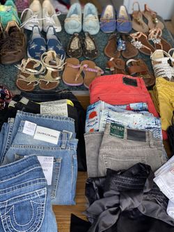 #Lot of High end clothing & shoes