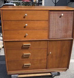 Vintage tall gentleman’s dresser