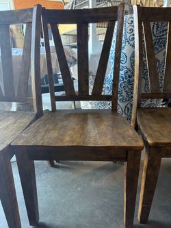 Living spaces wood dining chairs