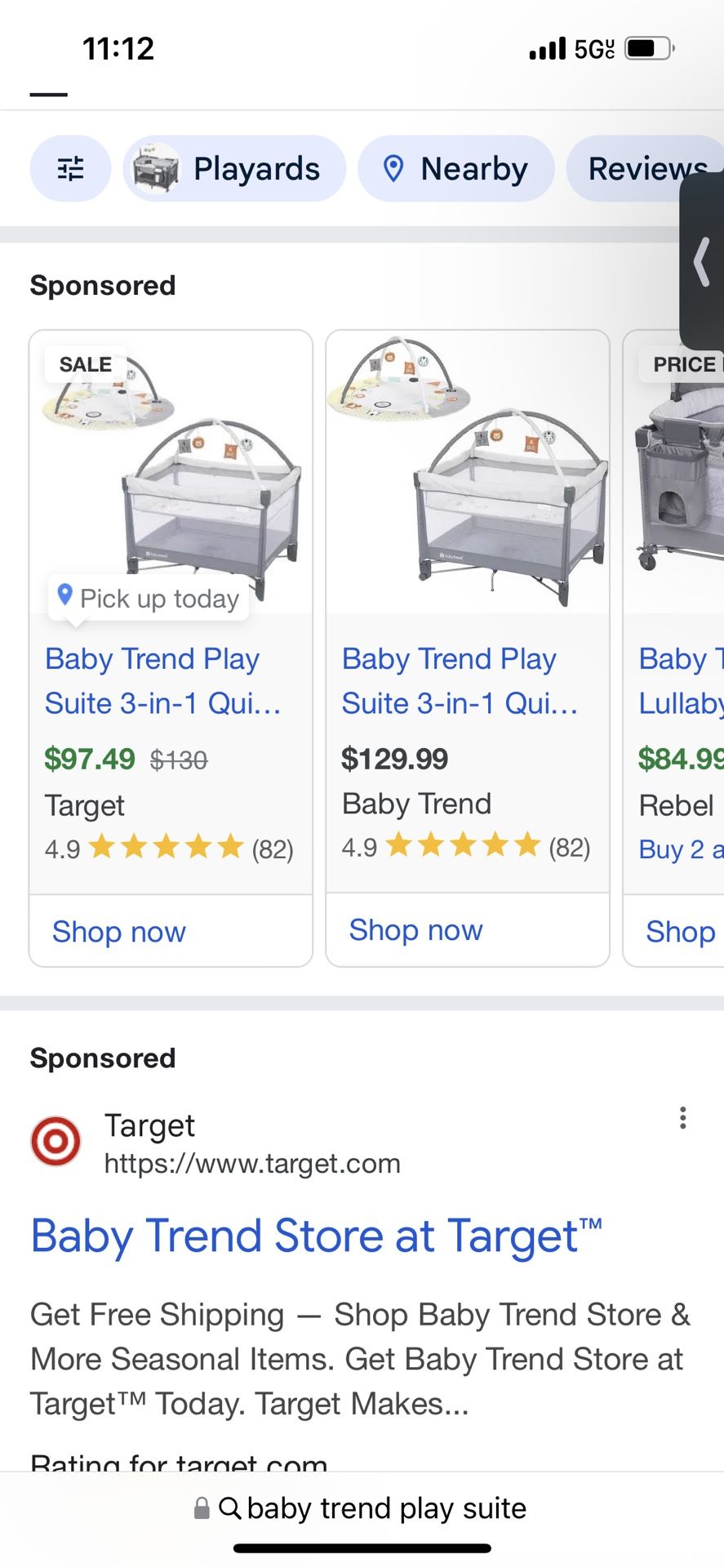 Baby Trend Play Suite