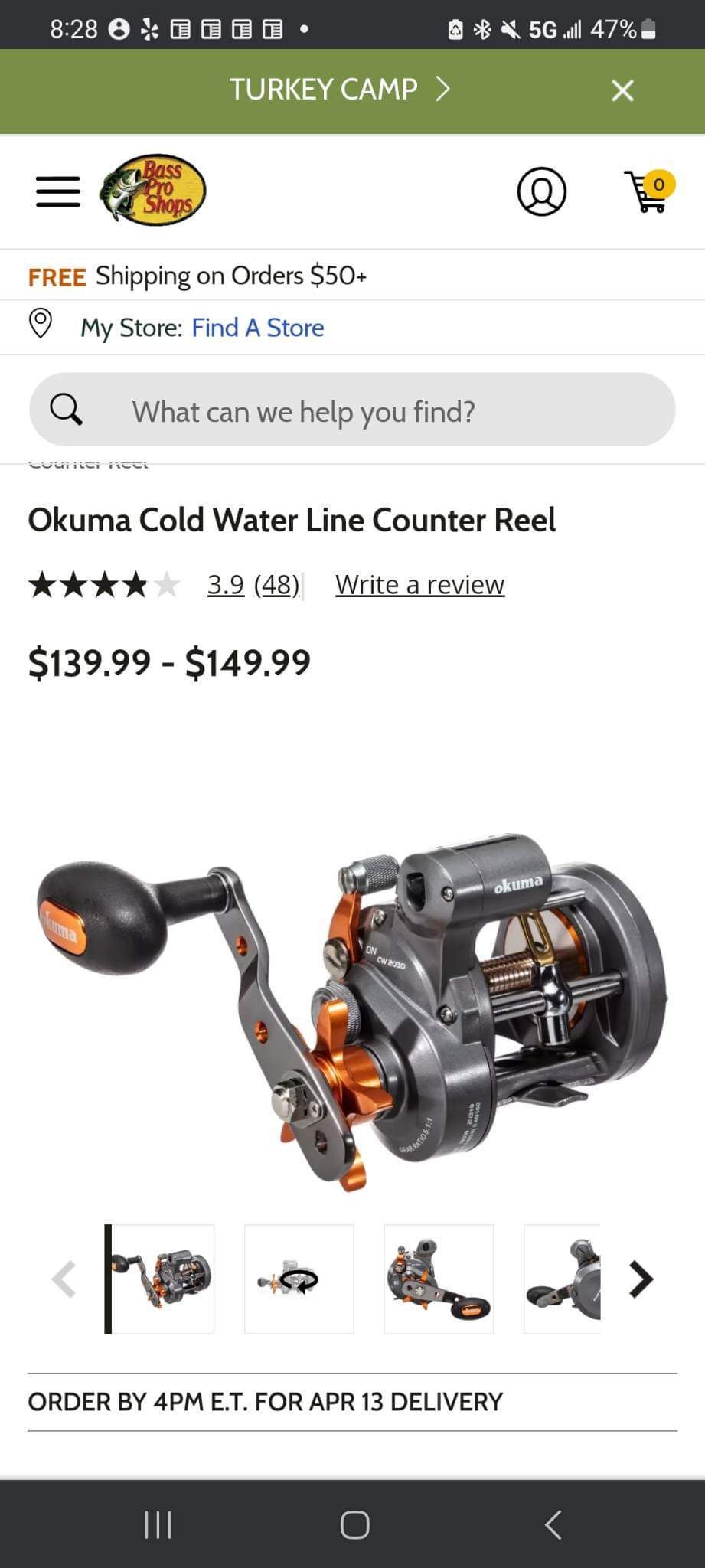 Okuma Cold Water Line Counter Reel for Sale in Henderson, NV - OfferUp