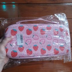 Nintendo Switch Stawberry Case New