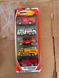 2000-2001 matchbox 5 car set