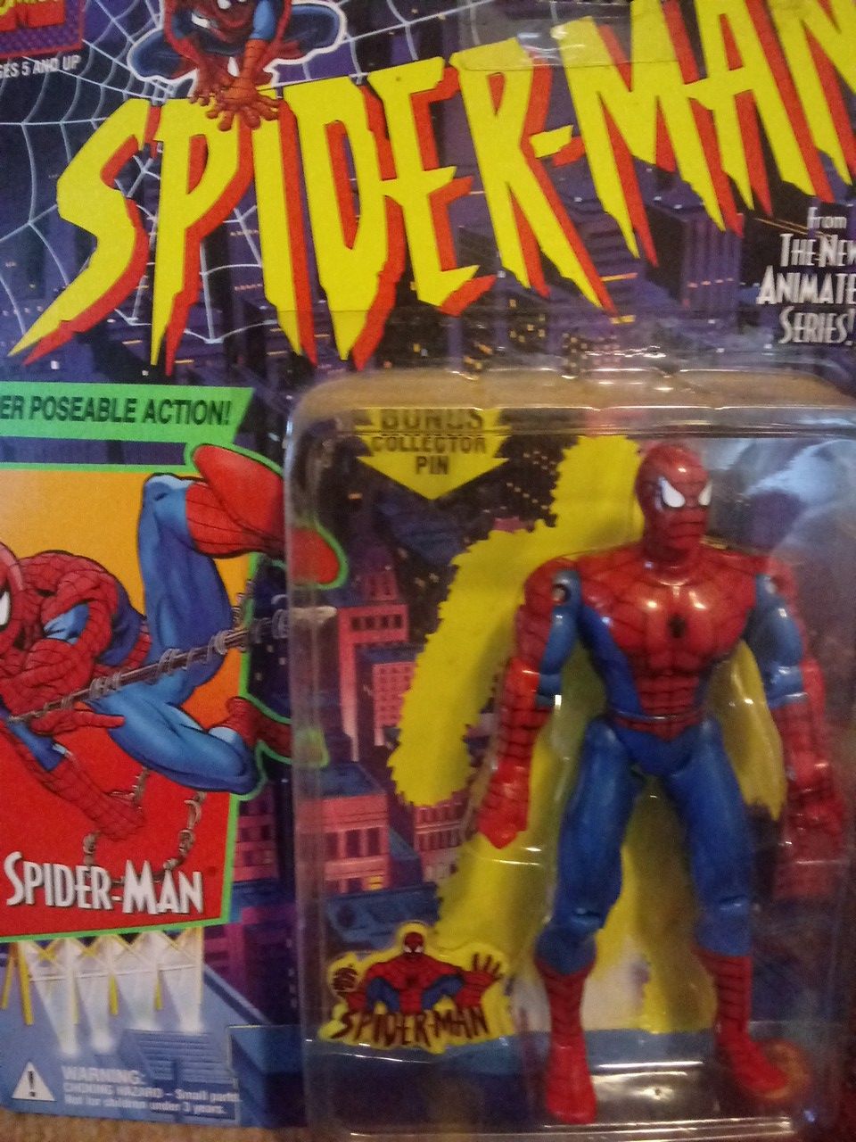 1994 poseable SPIDERMAN action figure