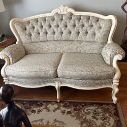 Sofa Love seat, Color Khaki/beige