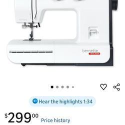 Bernette B33 Swiss-Designed Mechanical Sewing Machine