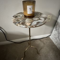 Dainty Gold Side Table