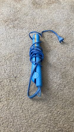 Blue Hair Straightener Flat Iron