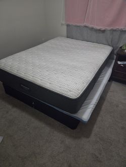 Beautyrest Silver Queen Mattress & Box Spring