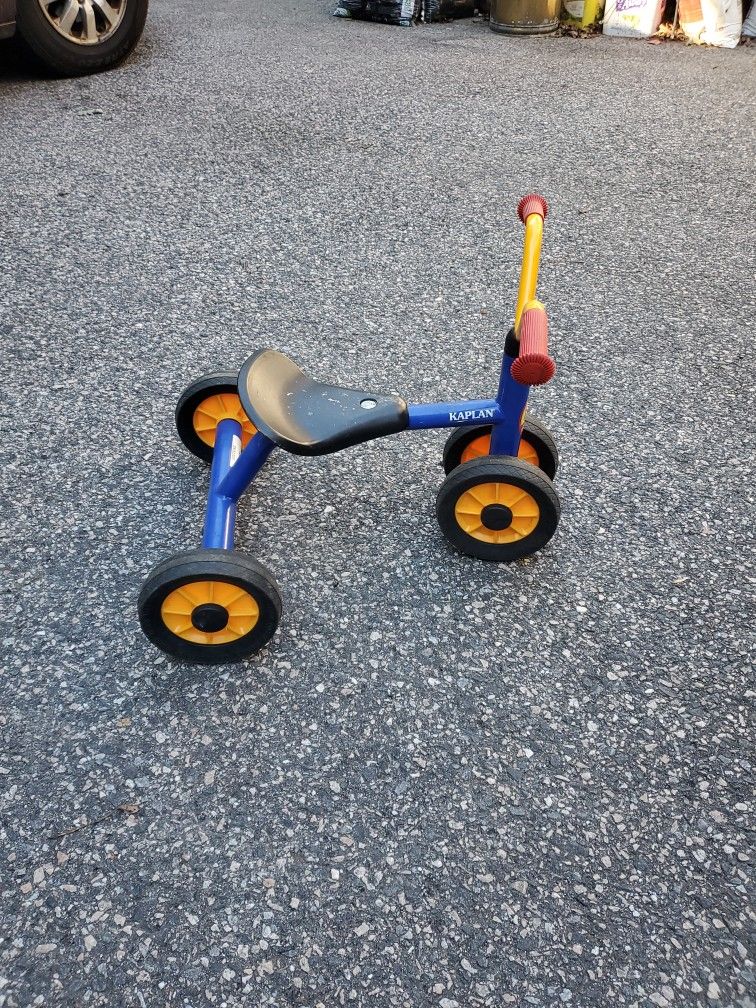 Kaplan Early Learning Toddler Pedal Trike - Yellow/Black